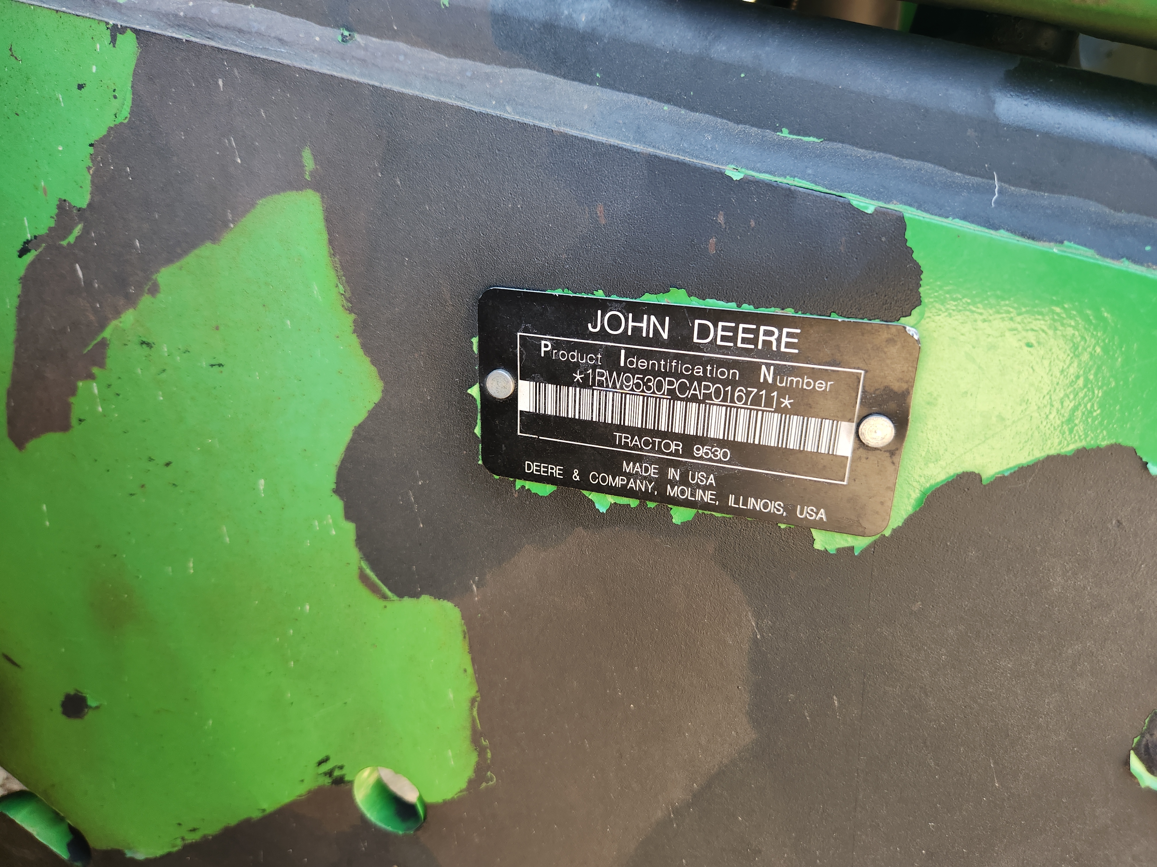 2010 John Deere 9530 Tractor