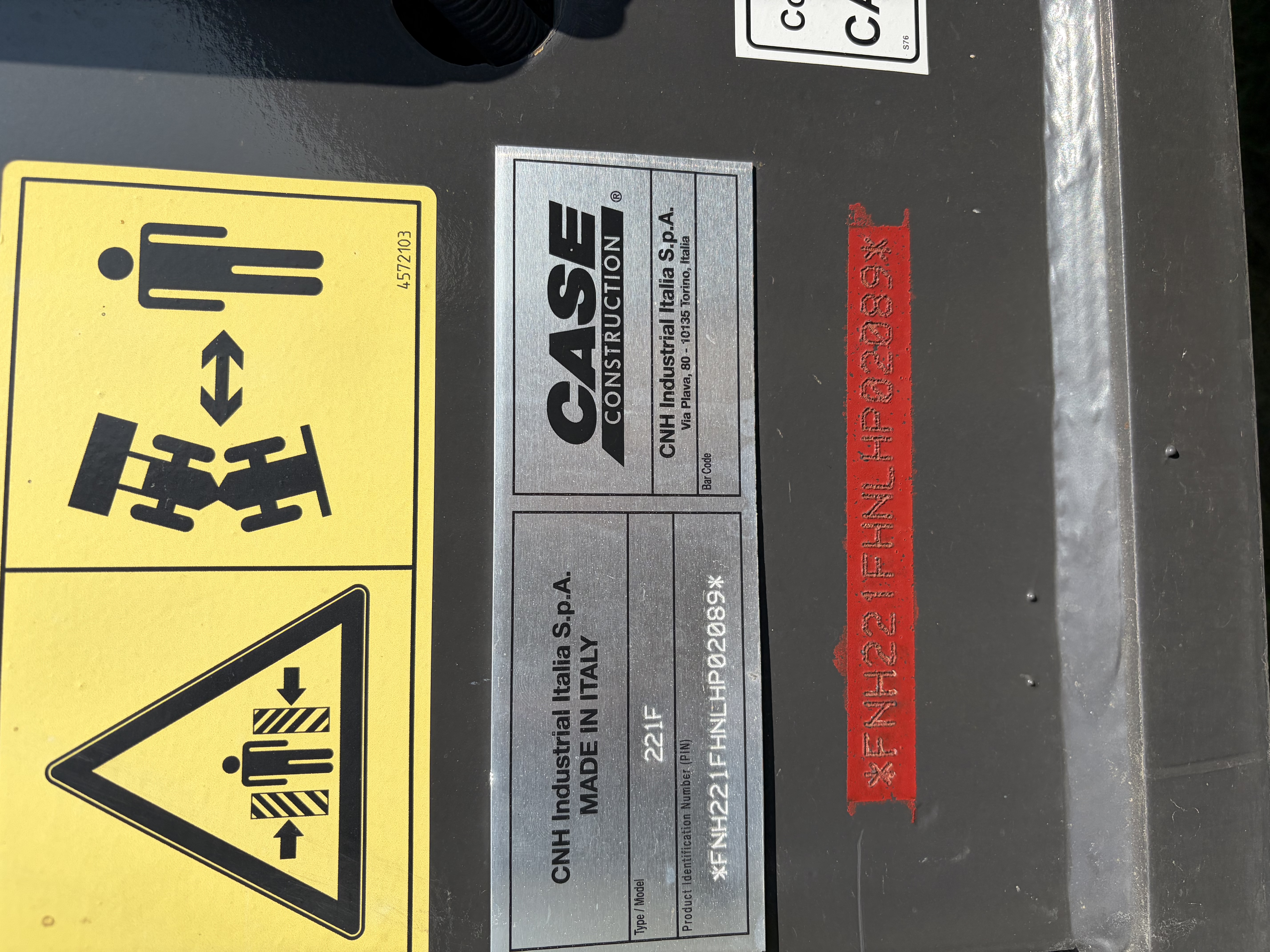 2021 Case 221F Wheel Loader