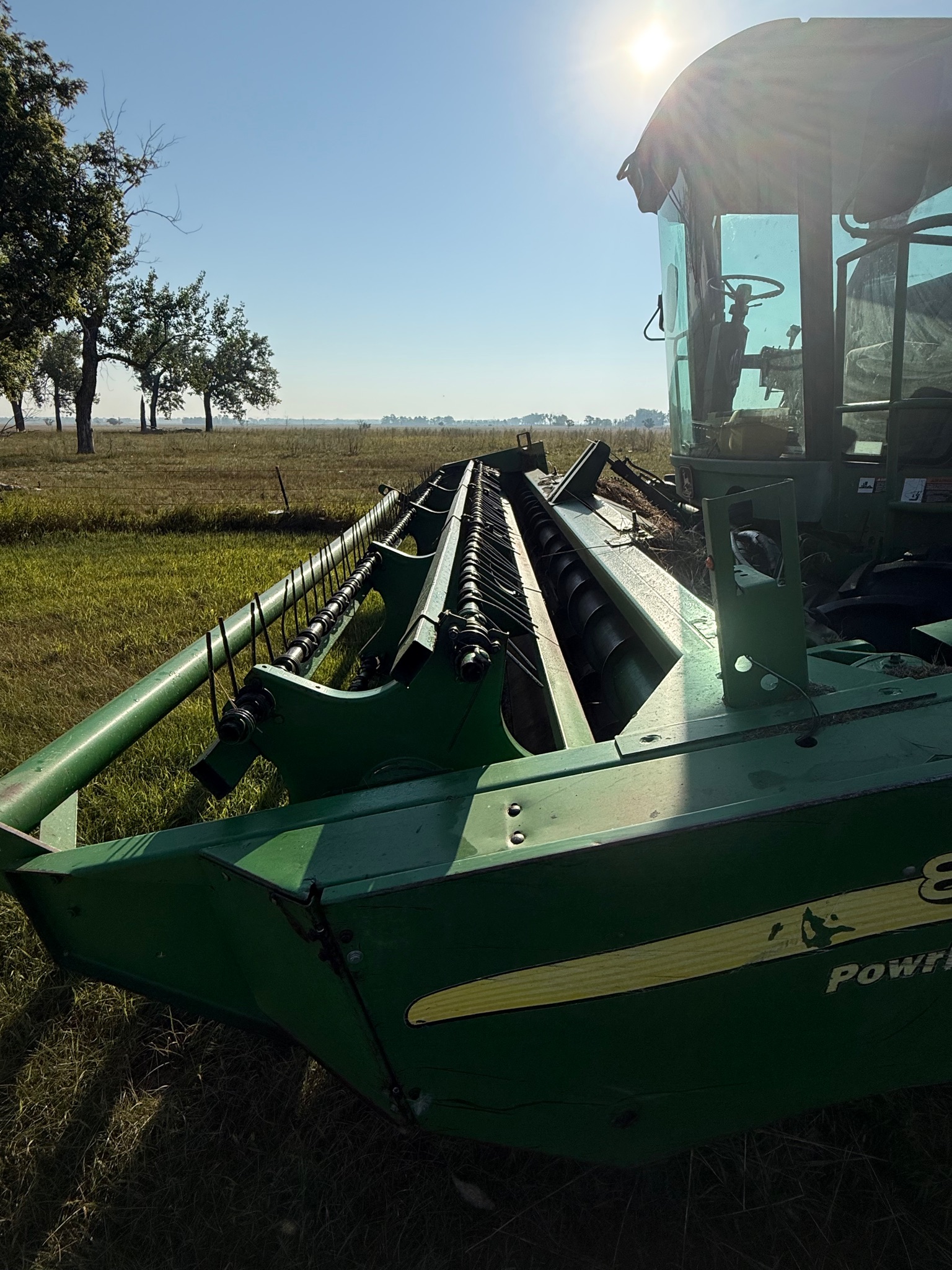 2001 John Deere 4890 Windrower
