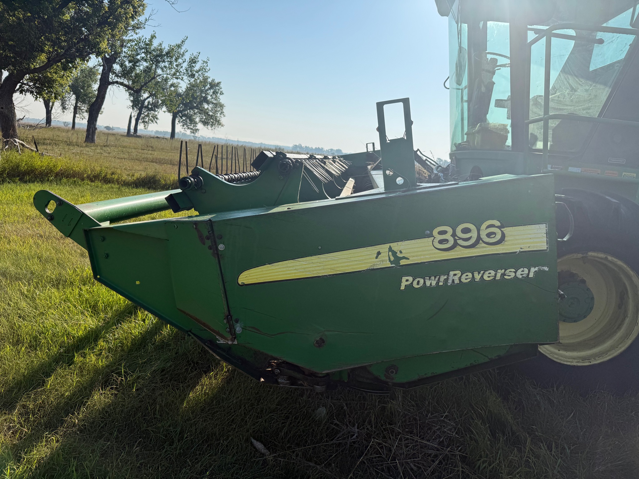 2001 John Deere 4890 Windrower