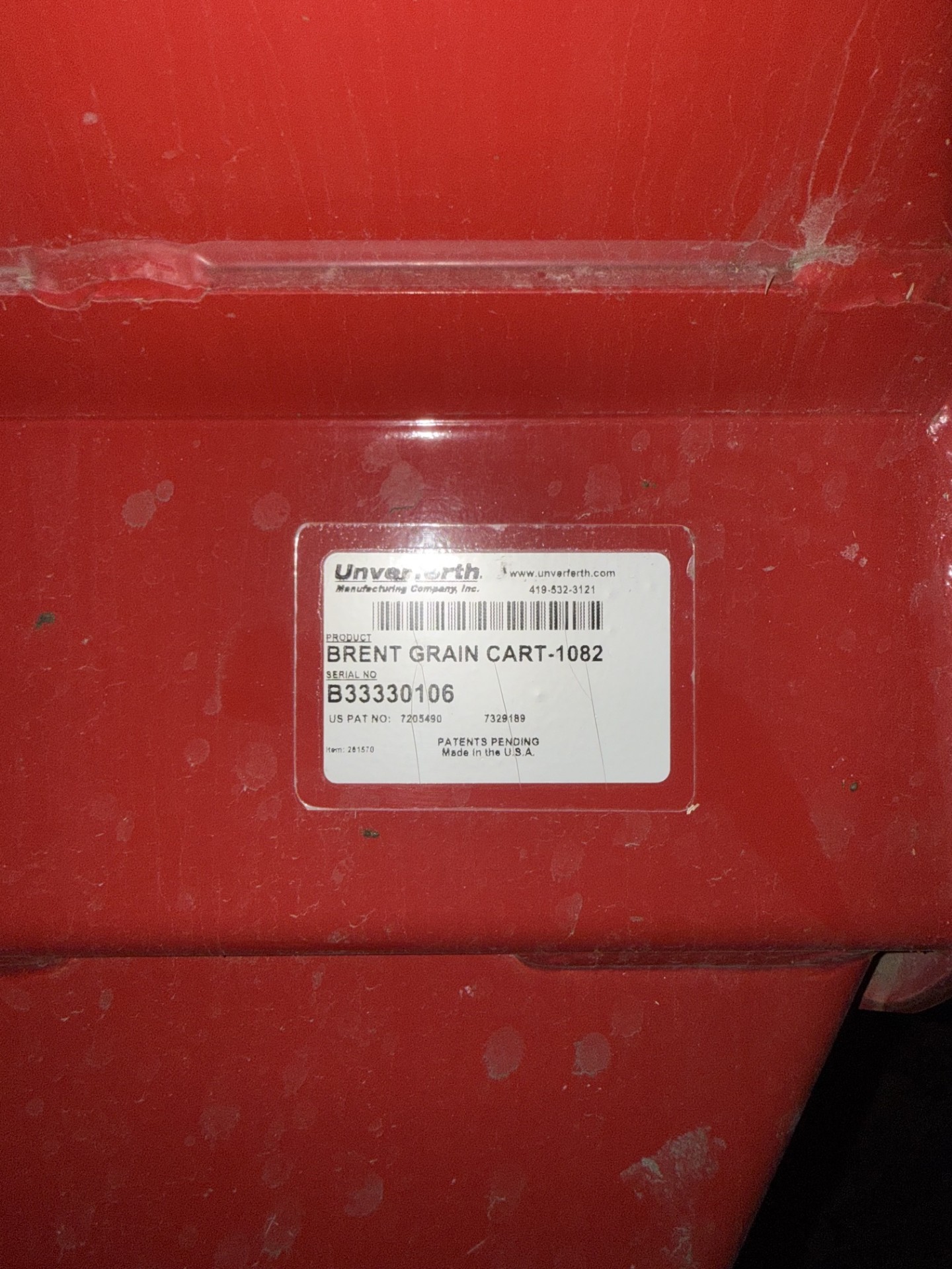 2014 Brent 1082 Grain Cart