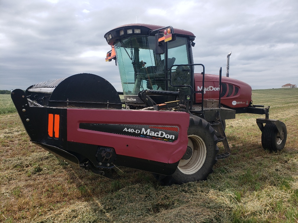 2012 MacDon M155 Windrower