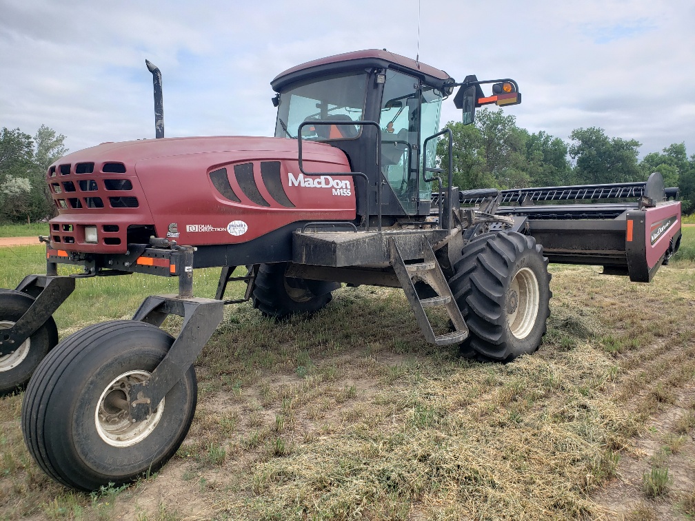 2012 MacDon M155 Windrower