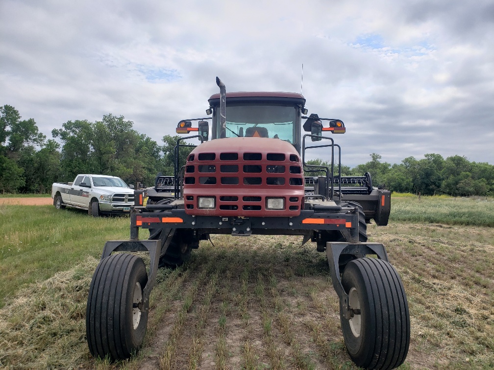 2012 MacDon M155 Windrower