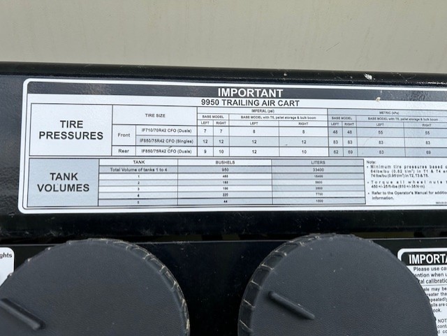 2024 Bourgault 3720-70/9950 Air Drill