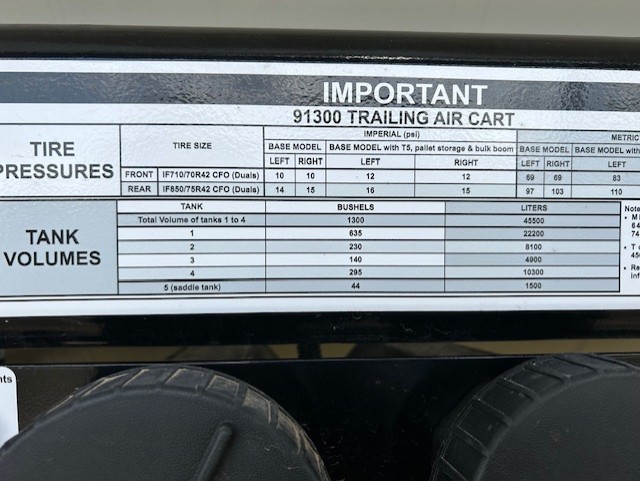 2024 Bourgault 3720-70/91300 Air Drill