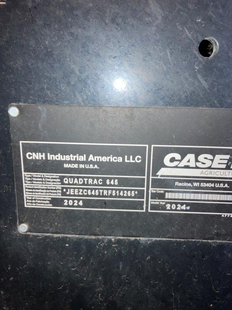 2024 Case IH STG645 Tractor