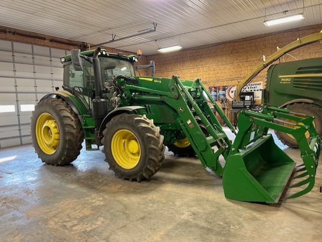 2021 John Deere 6155R Tractor