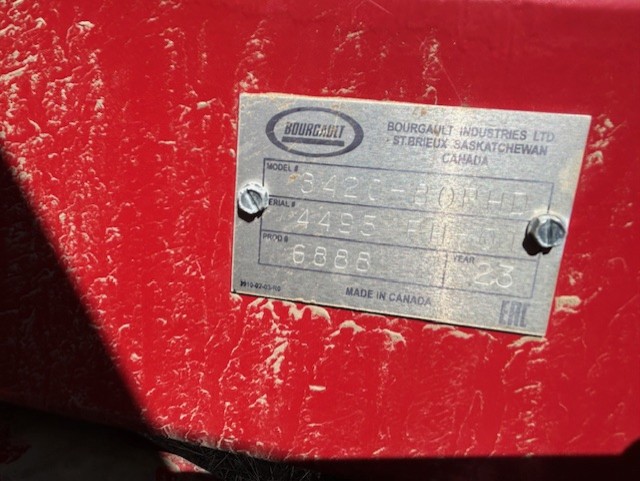 2023 Bourgault 3420-80/ Trailing 9950 Air Drill