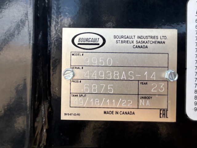 2023 Bourgault 3420-80/ Trailing 9950 Air Drill
