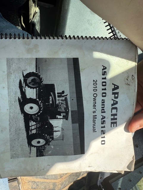 2010 Apache AS1010 Sprayer/High Clearance