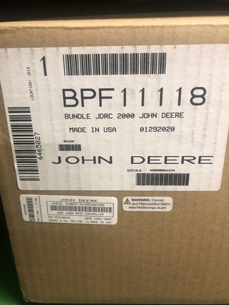 2020 John Deere 0338PC Precision Ag