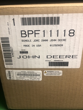 2020 John Deere 0338PC Precision Ag