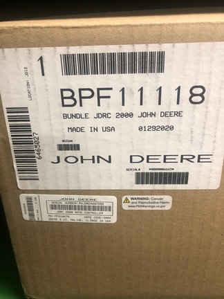 2020 John Deere 0338PC Precision Ag