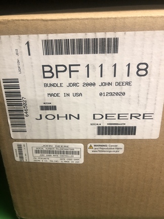 2020 John Deere 0338PC Precision Ag