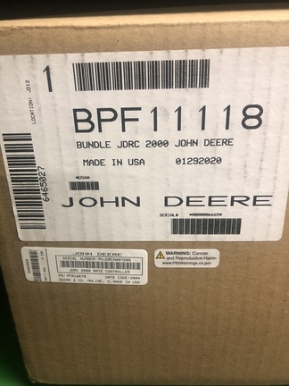 2020 John Deere 0338PC Precision Ag