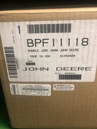 2020 John Deere 0338PC Precision Ag