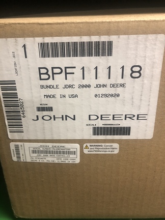 2020 John Deere 0338PC Precision Ag