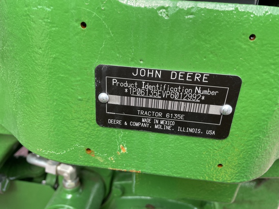 2023 John Deere 6135E Tractor