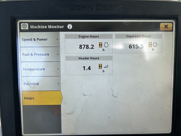 2021 John Deere S780 Combine