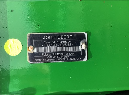 2023 John Deere C12F StalkMaster Header Corn Head