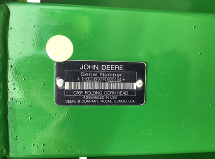 2023 John Deere C16F STALKMASTER Header Corn Head