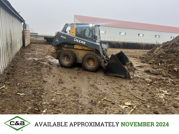 2019 John Deere 332G Skid Steer Loader