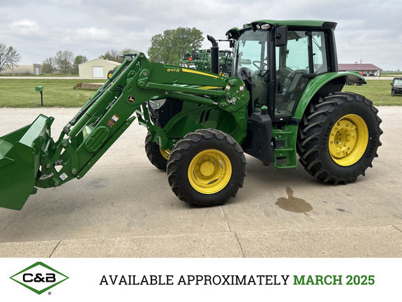 2024 John Deere 6140M Cab Tractor