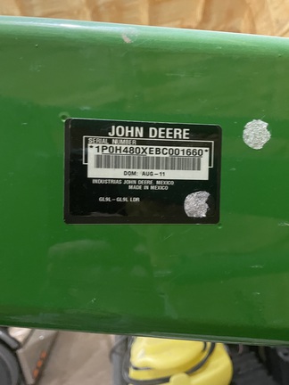 2011 John Deere H480 Loader