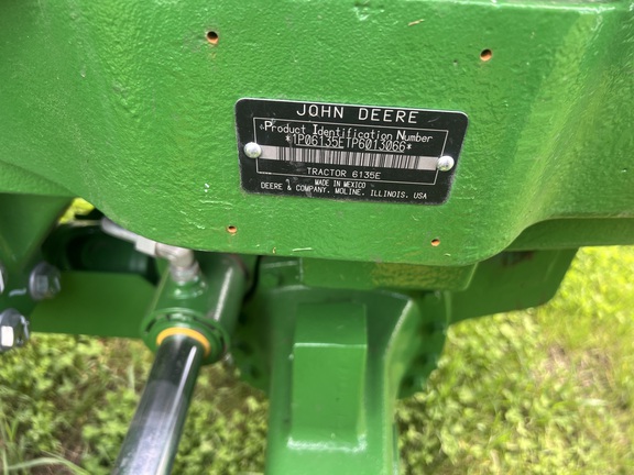 2023 John Deere 6135E Tractor