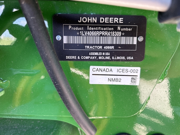 2024 John Deere 4066R Tractor Compact