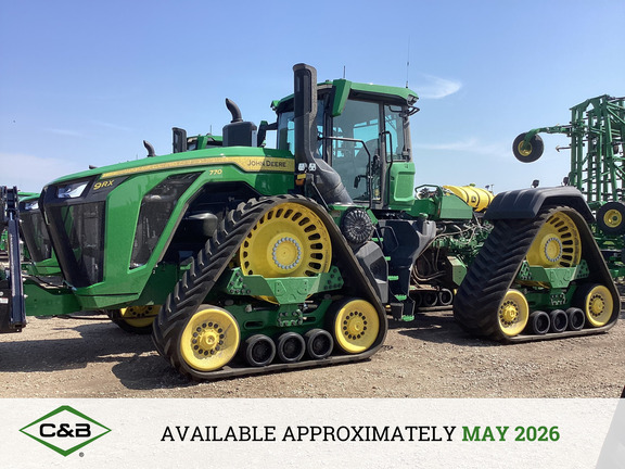 2025 John Deere 9RX 770 Tractor Rubber Track
