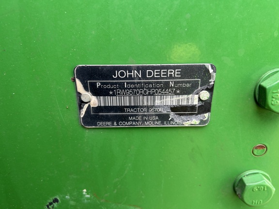 2017 John Deere 9570R Tractor 4WD