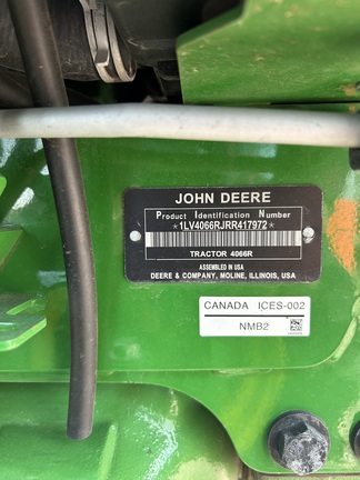 2024 John Deere 4066R Tractor Compact