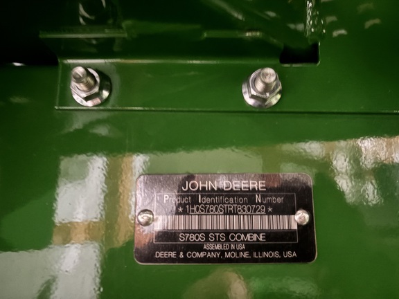 2024 John Deere S780 Combine