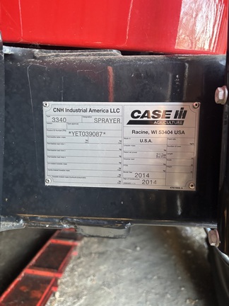 2014 Case IH Patriot 3340 Sprayer/High Clearance