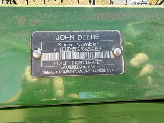 2023 John Deere HD45F Header Combine