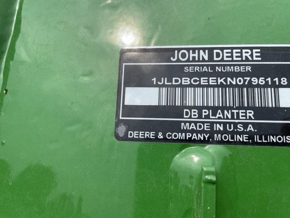 2023 John Deere DB120 Planter