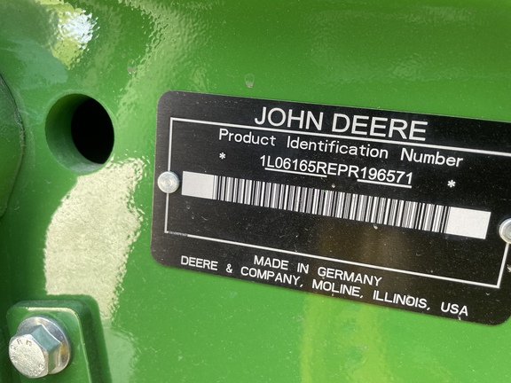 2023 John Deere 6R 165 Tractor