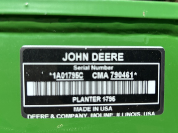 2021 John Deere 1795 Planter
