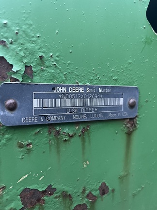 2008 John Deere 512 Disk Ripper