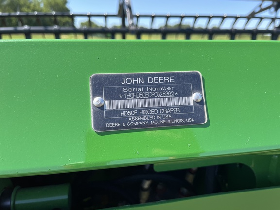 2023 John Deere HD50F Header Combine