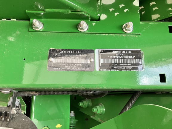 2021 John Deere S780 Combine