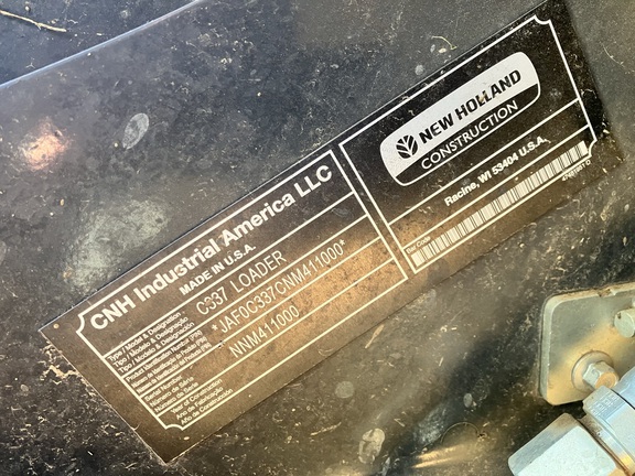 2022 New Holland C337 Compact Track Loader