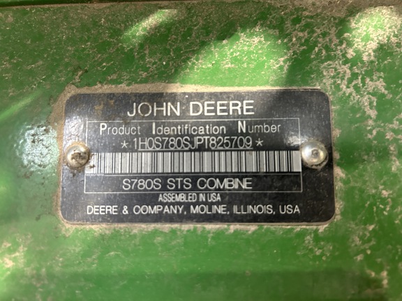 2023 John Deere S780 Combine