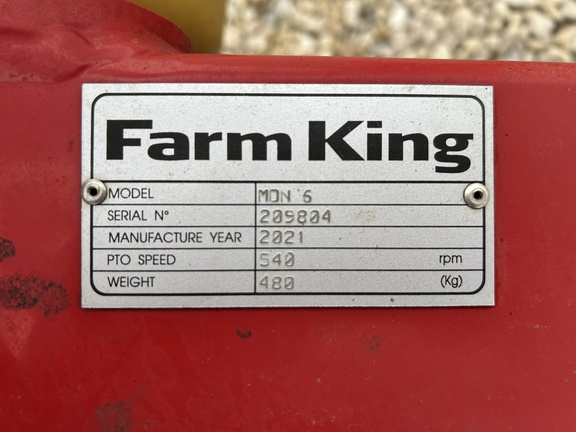 2021 Buhler Farm King MDN6 Mower