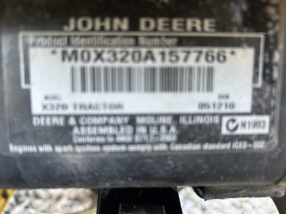 2010 John Deere X320 Garden Tractor