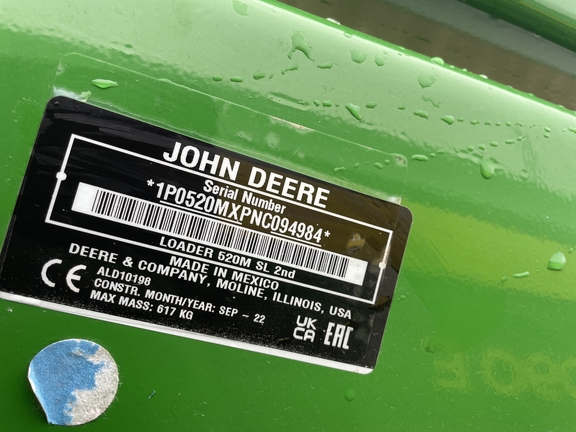 2022 John Deere 520M Loader