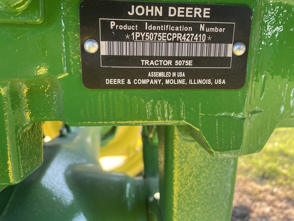 2024 John Deere 5075E Tractor