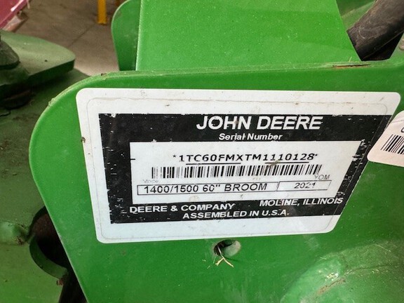 John Deere 60 inch broom L & G Attachment